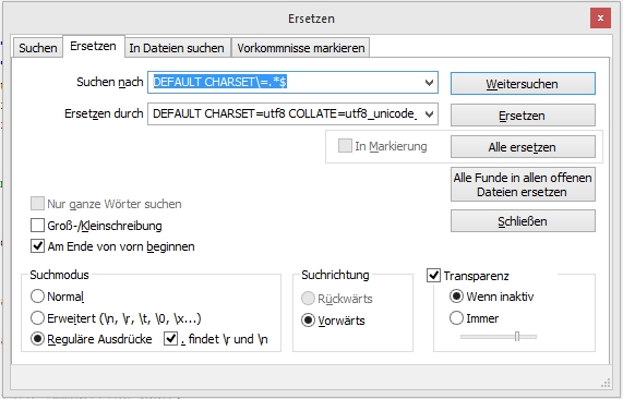 notepad++-search-replace-mysql-utf8-convert-charset