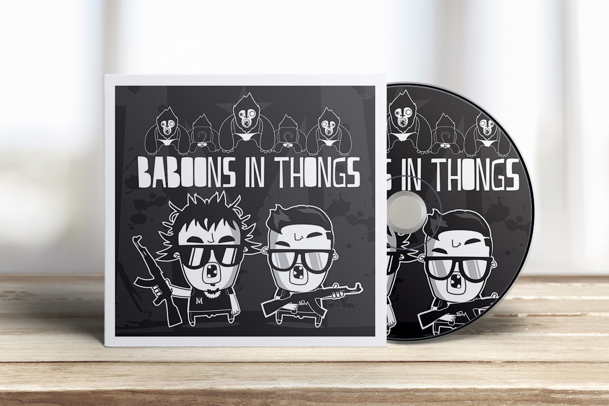 Baboons In Thongs