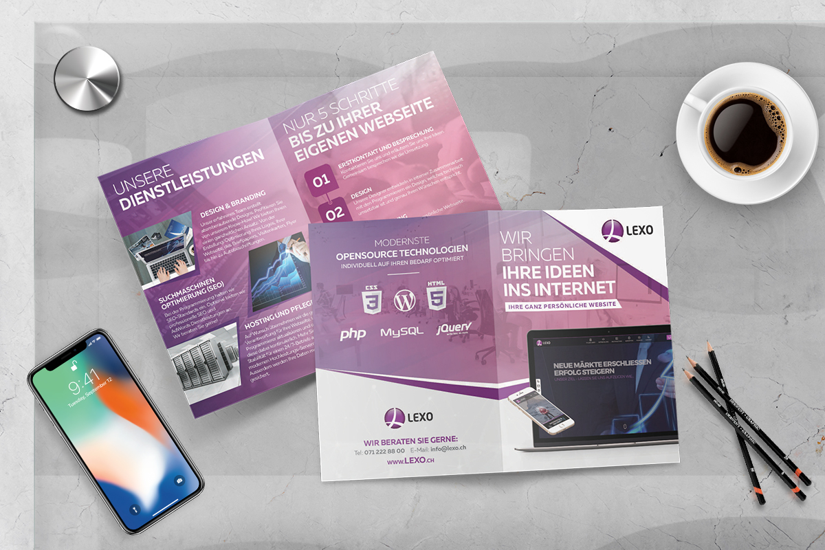 [Flyer] LEXO Web-Lösungen