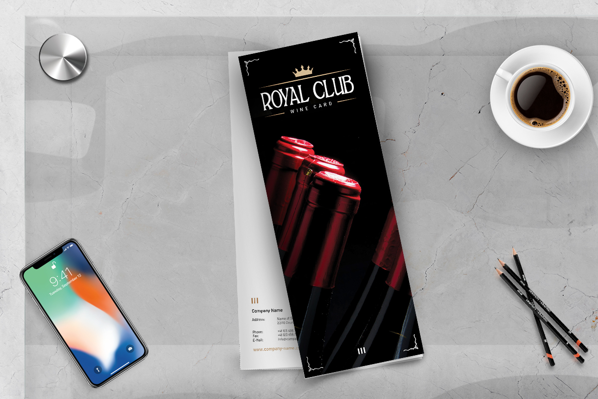 [Speisekarte] Royal Club Wine Card