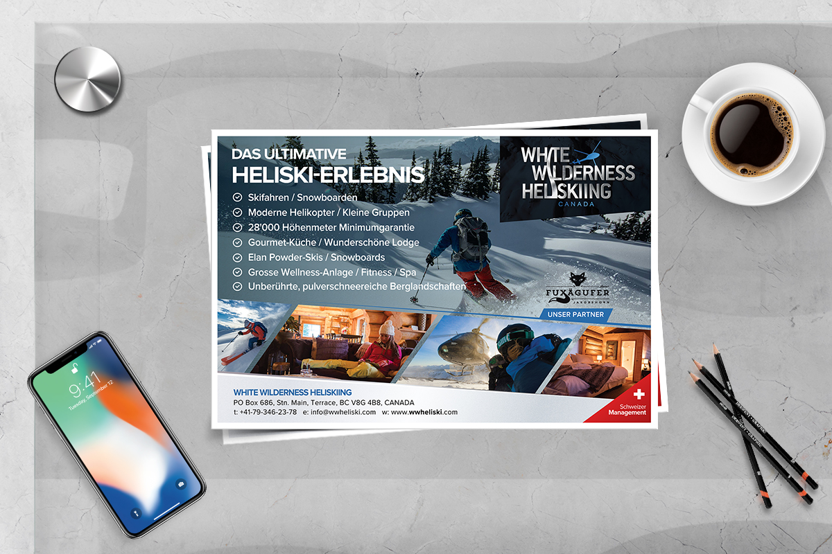 [Flyer] White Wilderness Heliskiing