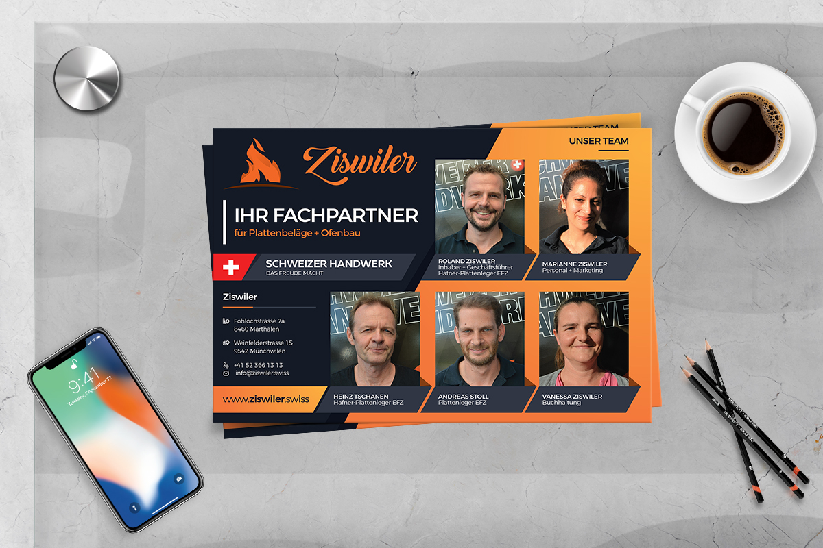 [Flyer] ZISWILER - Schweizer Handwerk
